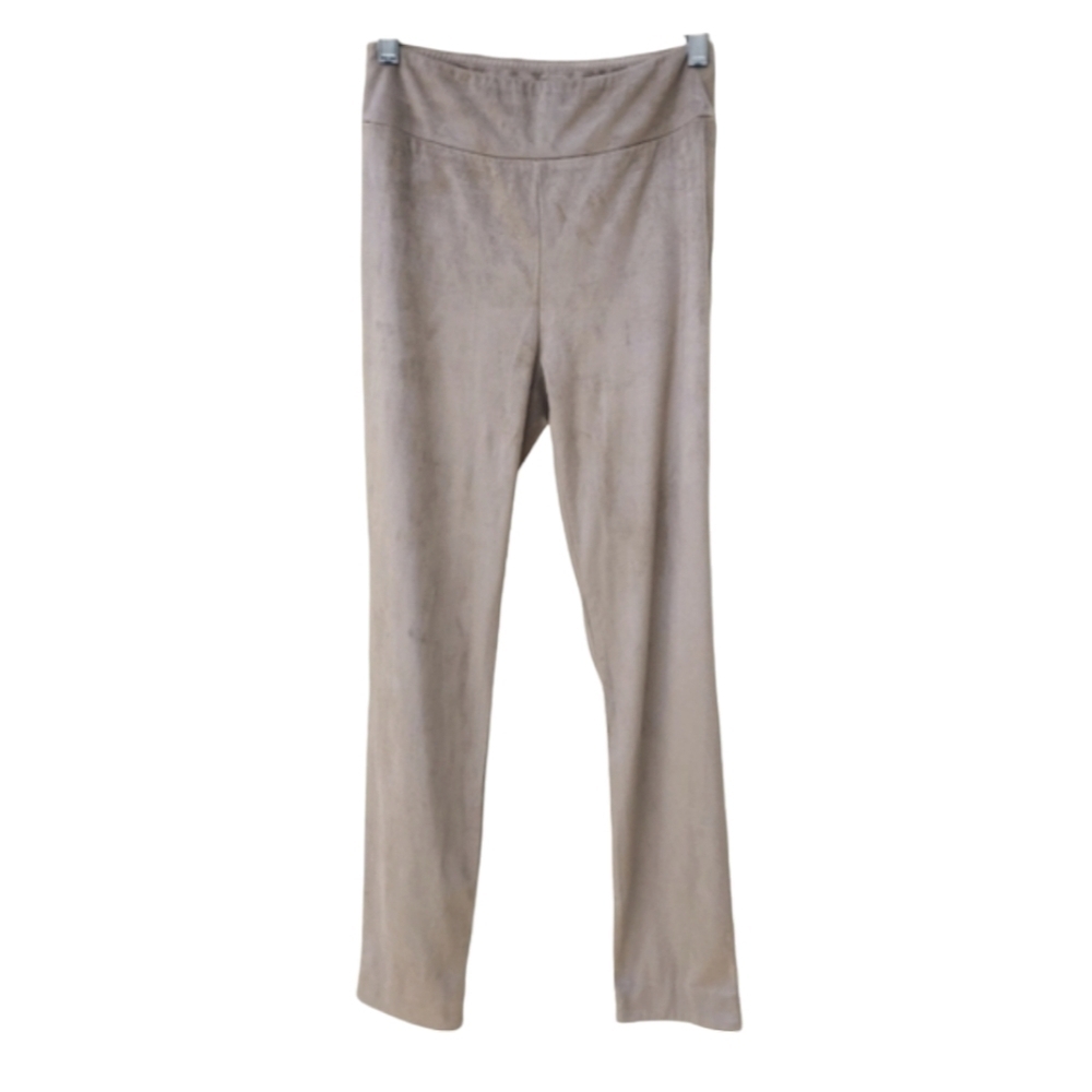 Gentle Fawn Taupe Microsuede Vegan Suede Leggings Regular Rise fits XS to S NWT